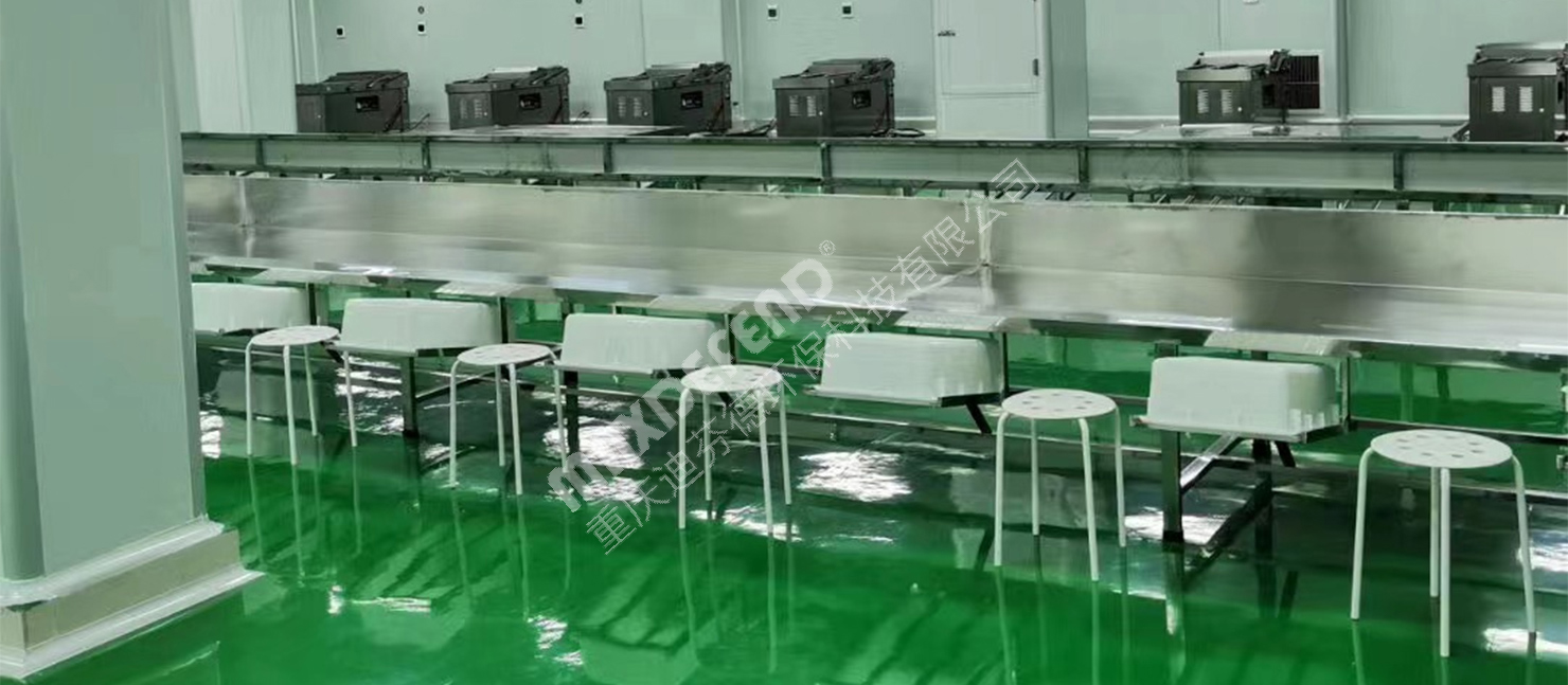 食品車間十萬級(jí)凈化彩鋼板安裝工程